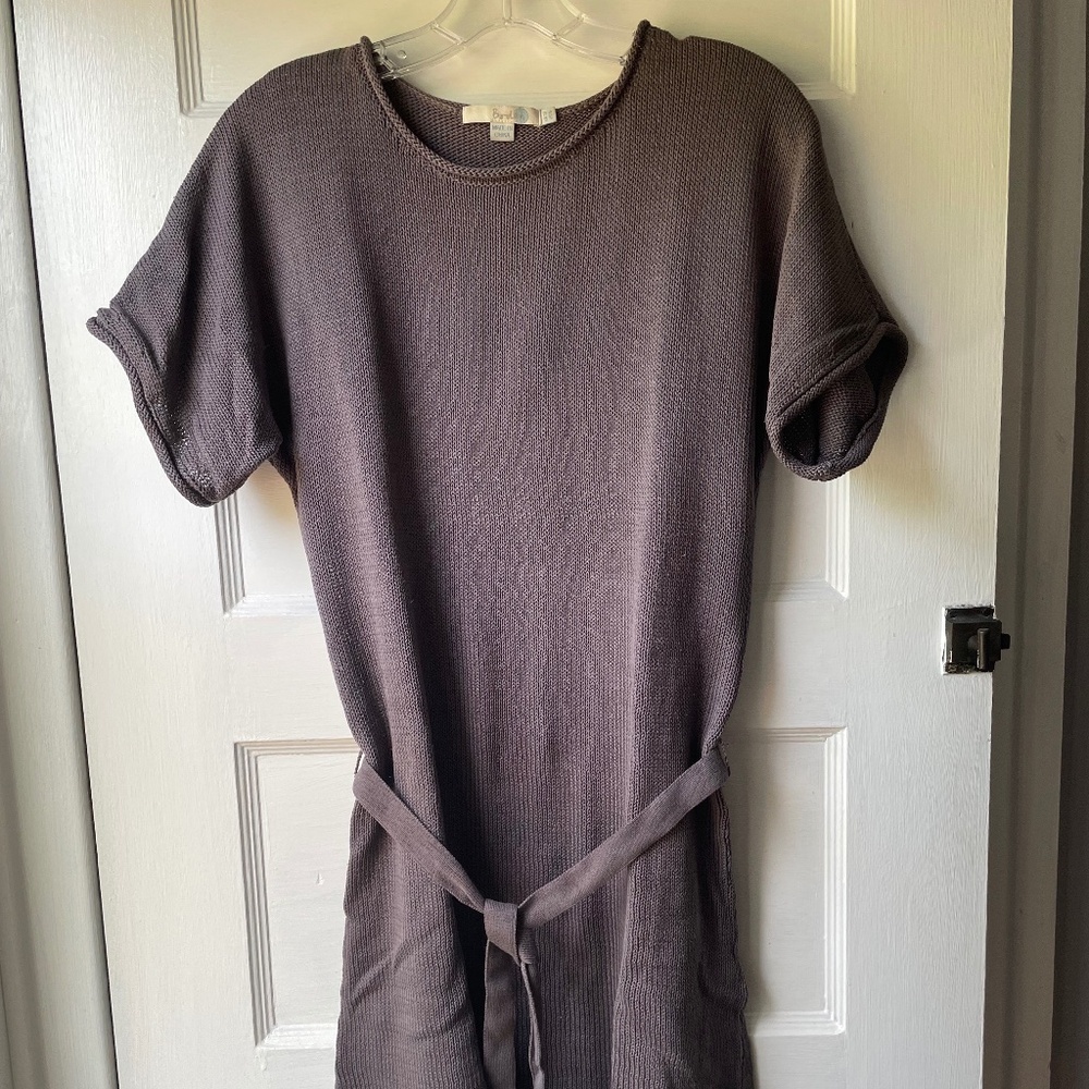 Boden cotton sweater tunic dress